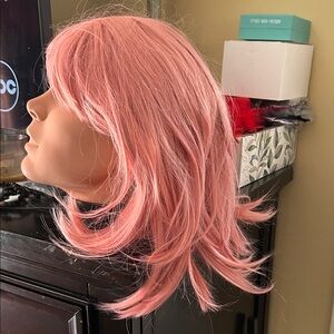 Pink Women's Wig